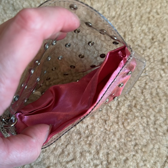 VICTORIA’S SECRET - Coin/Wallet Wristlet with Studs - Picture 9 of 10